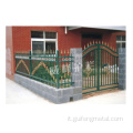 Villa Courtyard Aluminium Art Fence Yard Entrance Door